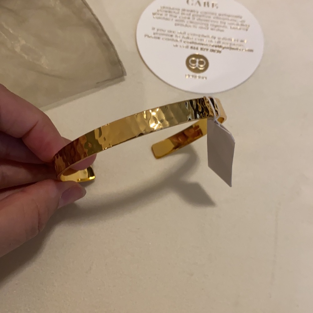 NWT Gorjana Textured Arm Cuff